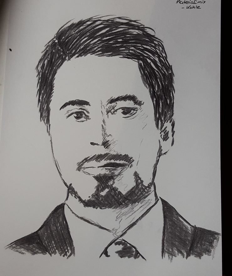 Eine Übung für den Zeichenkurs.